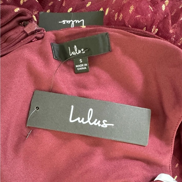 NWT Lulu’s Tiered Party Dress - Picture 6 of 14